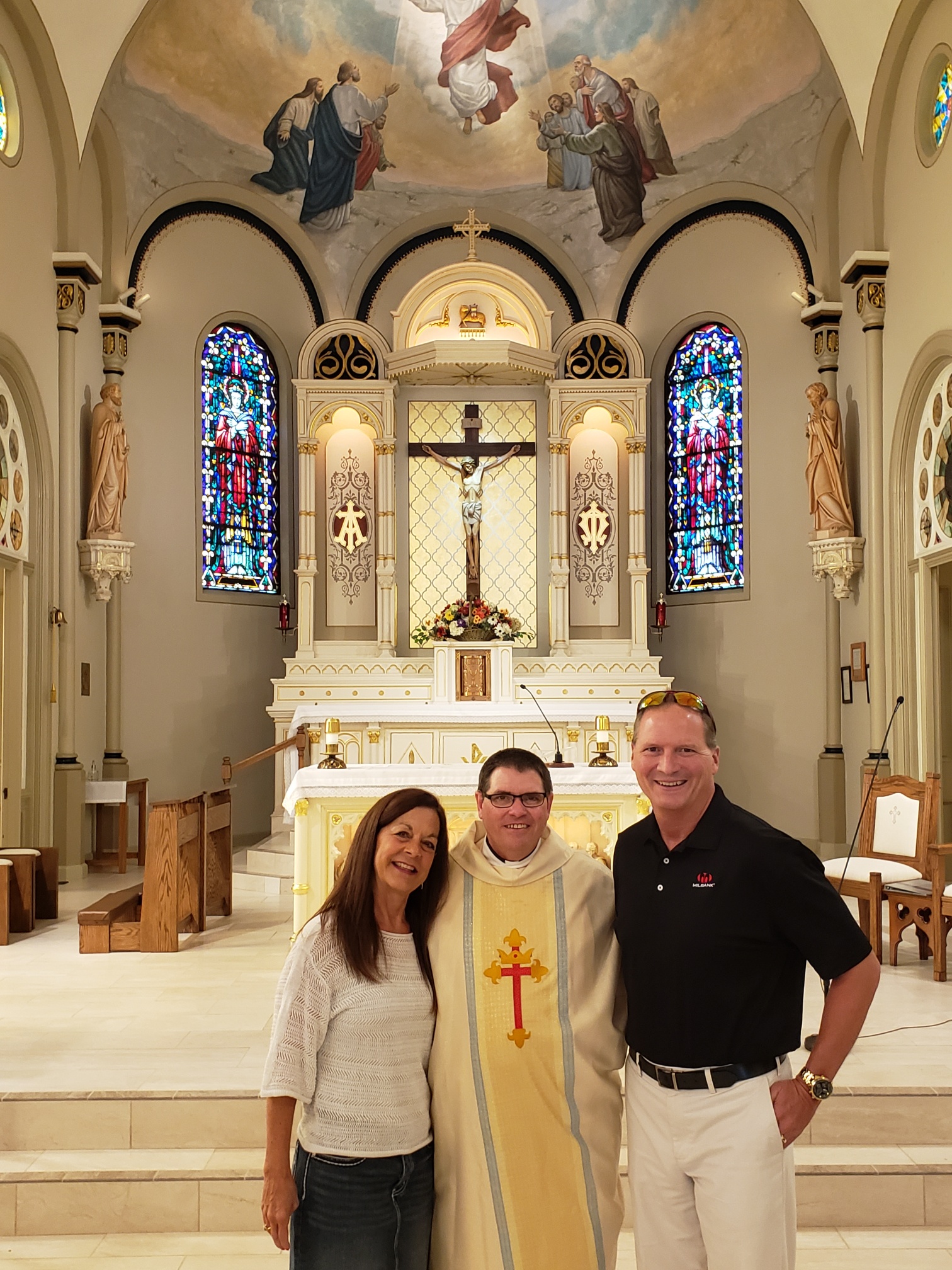 Eric Ripp St. Alban Roe couple completes goal of attending Mass at every parish ...