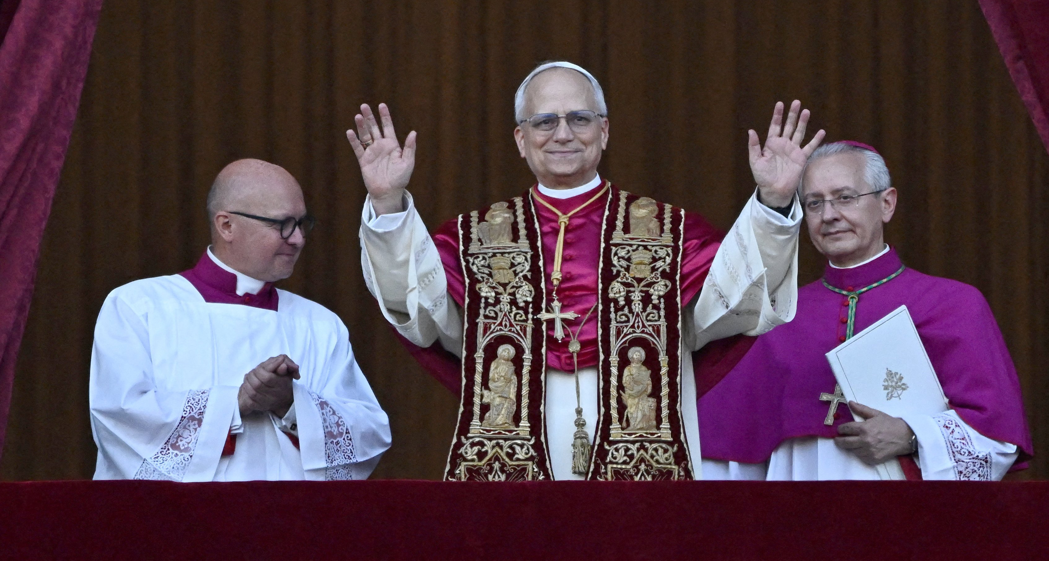 American Cardinal Robert F. Prevost elected pope, takes name Pope Leo XIV