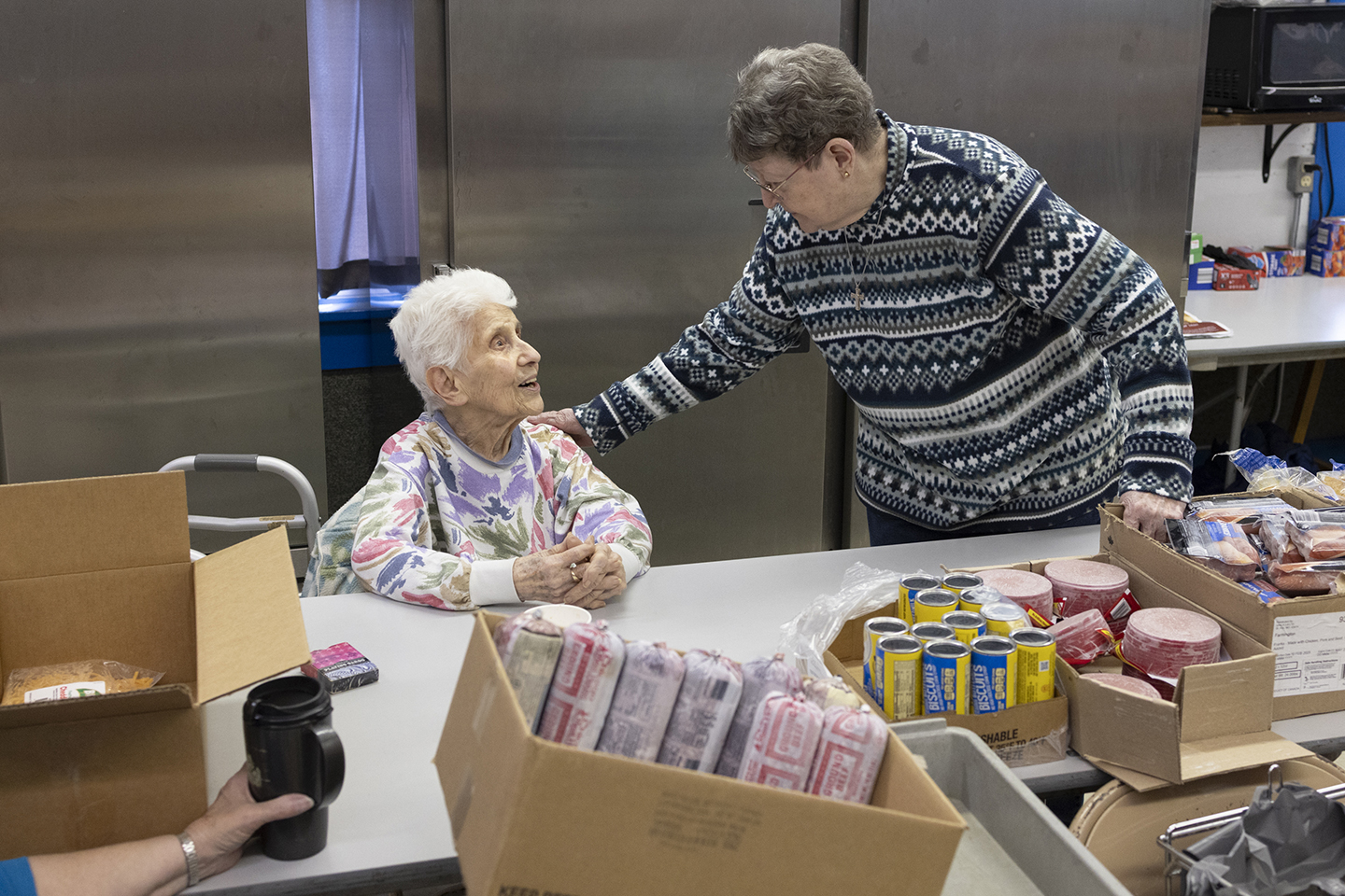 To dedicated food pantry volunteer, age is ‘only a number’