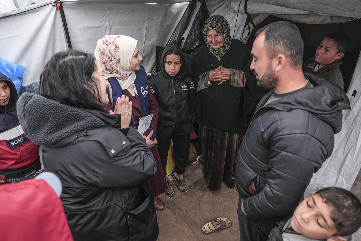 Bp. Zaidan urges expansion of humanitarian assistance in Gaza