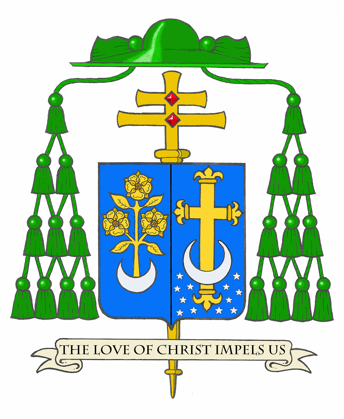 Archbishop-elect Rivituso’s coat of arms