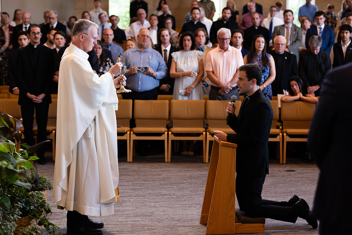 Men, women with ties to St. Louis profess vows with religious communities