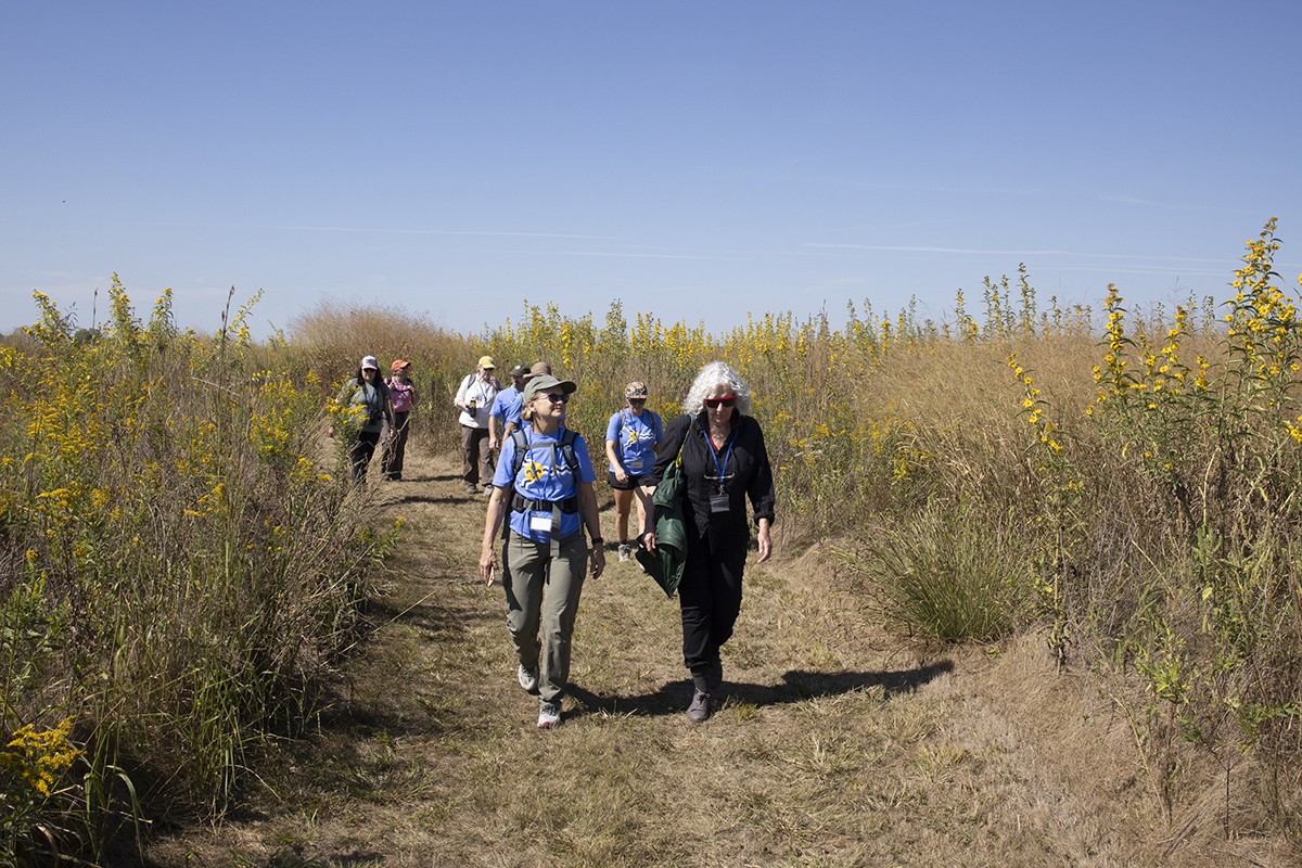 Pilgrims tap into connection with the natural world on Pilgrimage of Hope for Creation