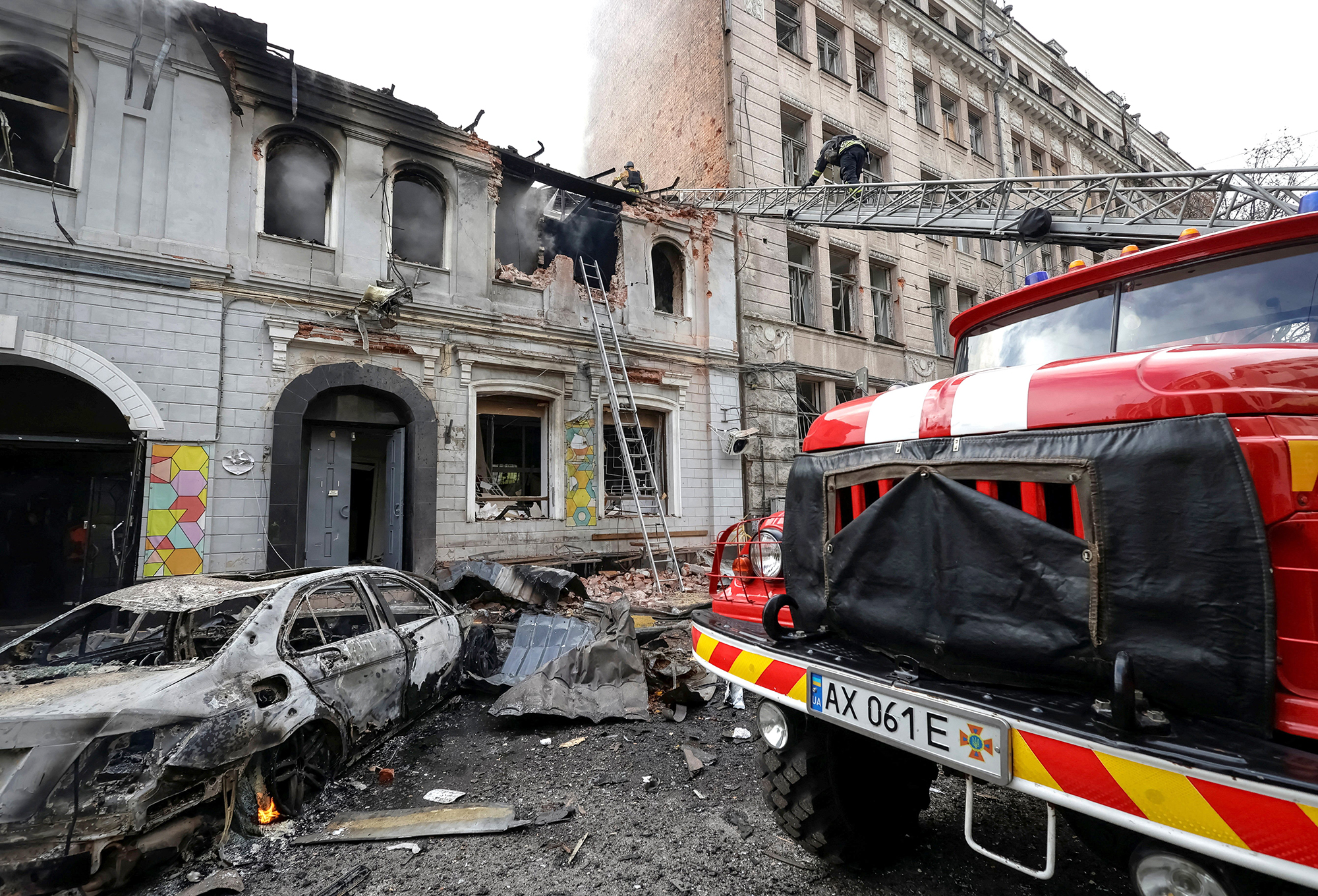 U.S. Ukrainian Catholic archbishop deplores Russian attack on kindergarten