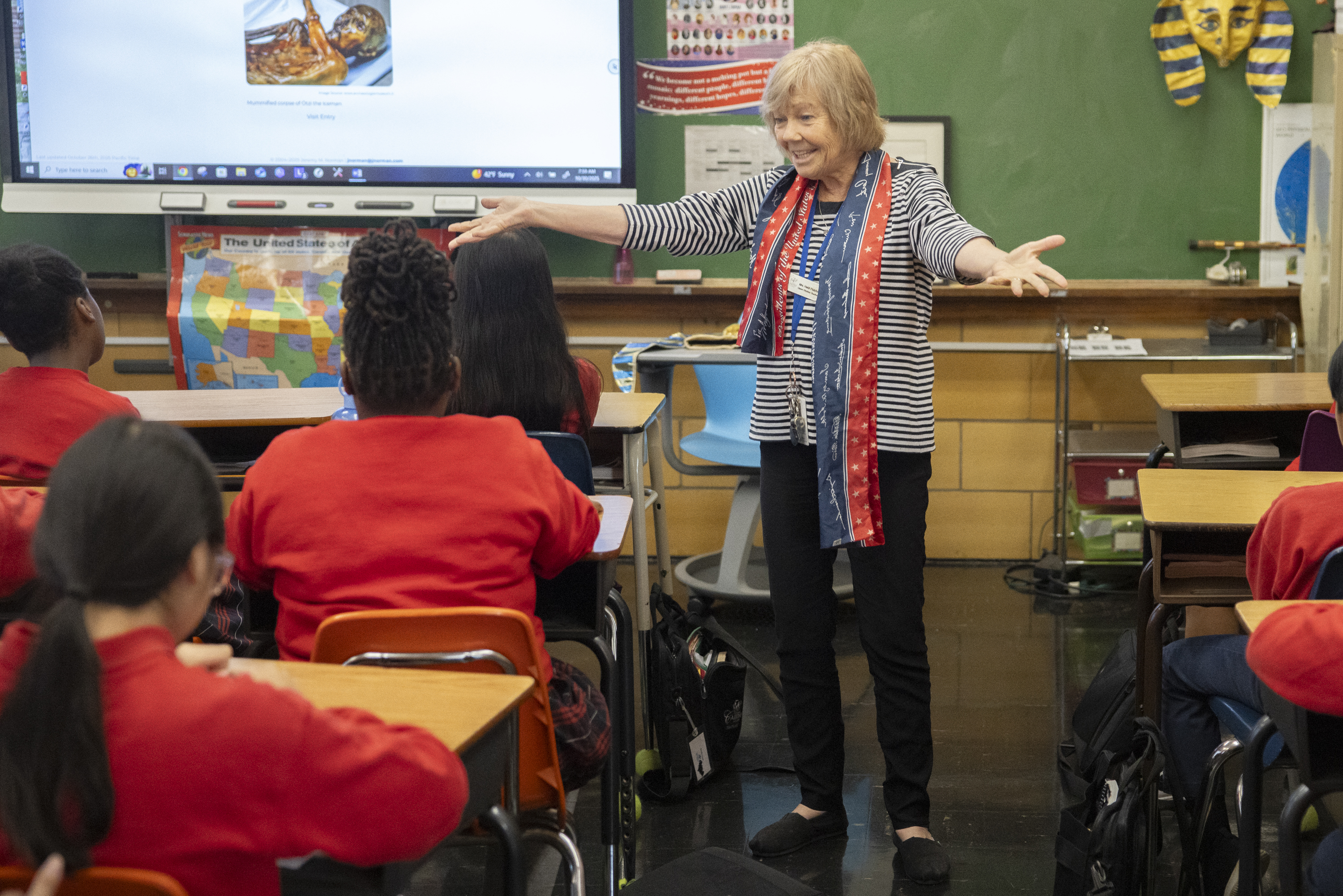 St. Frances Cabrini Academy social studies teacher honored with Emerson Excellence in Teaching Award