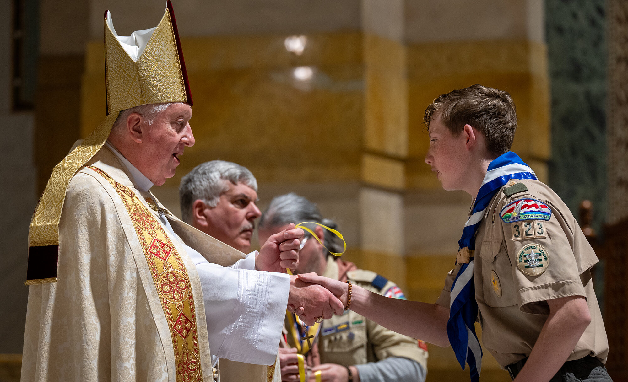 Religious awards help Scouts, 
youths grow in faith