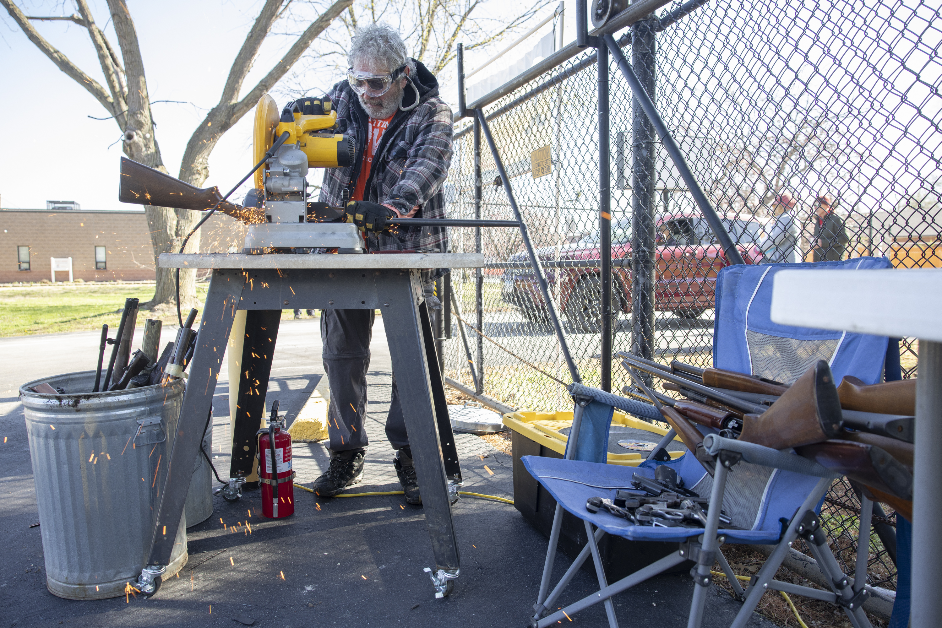 Guns to Gardens event repurposes firearms into artwork