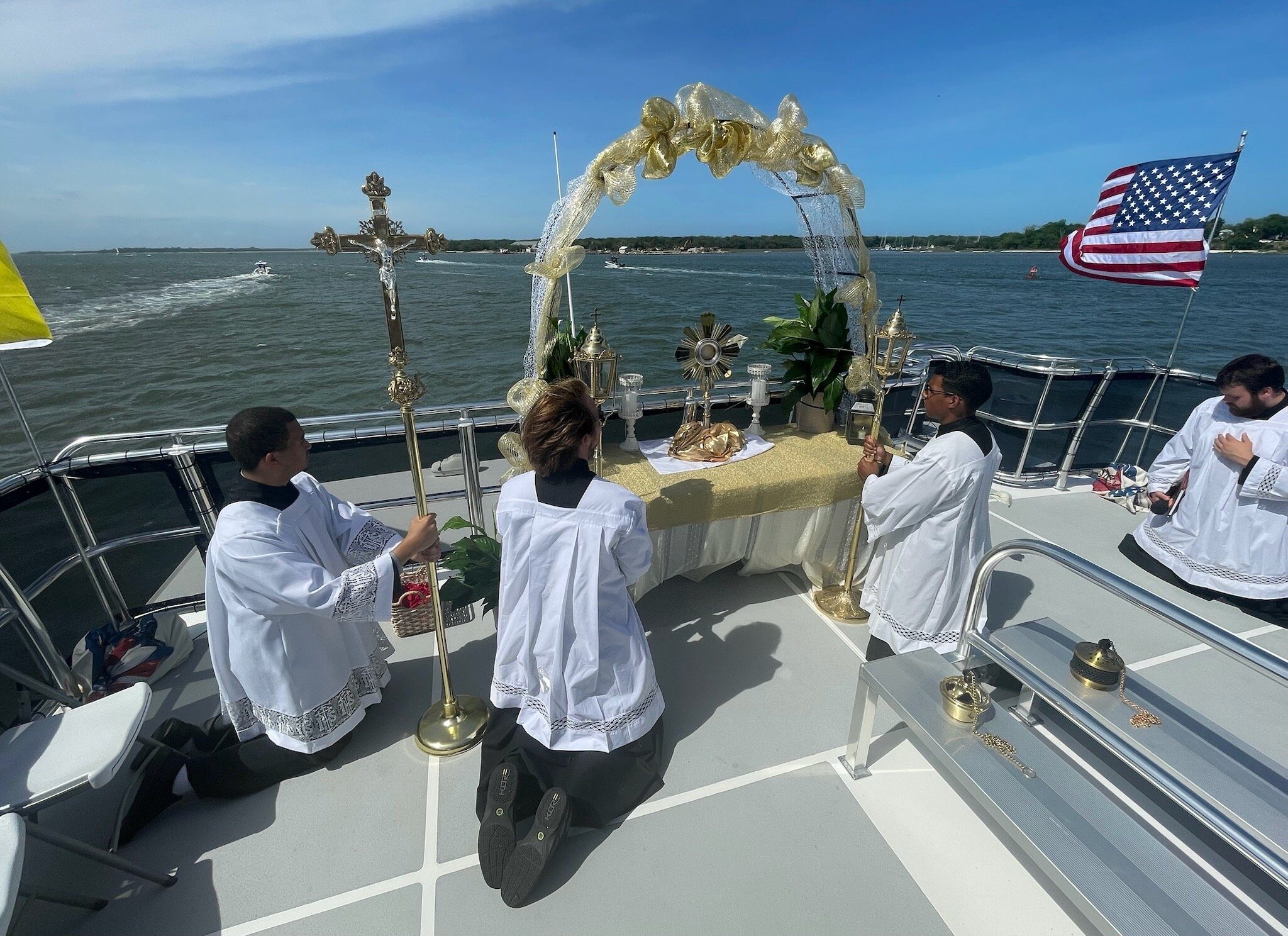 National Eucharistic Pilgrimage sails into Georgia on Memorial Day