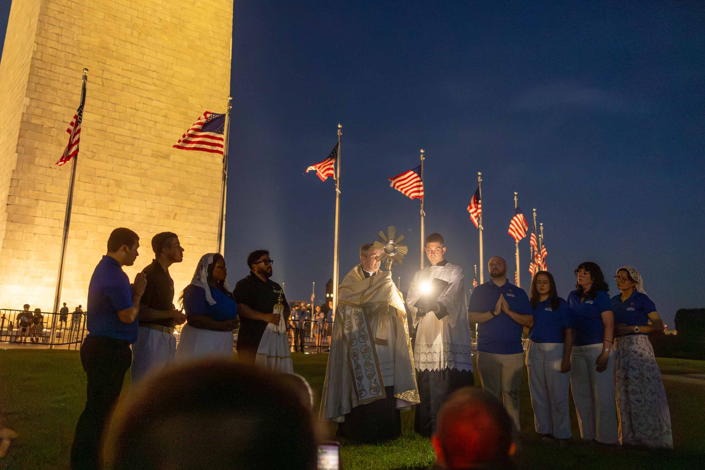 National Eucharistic Pilgrimage events in capital include national blessing, procession