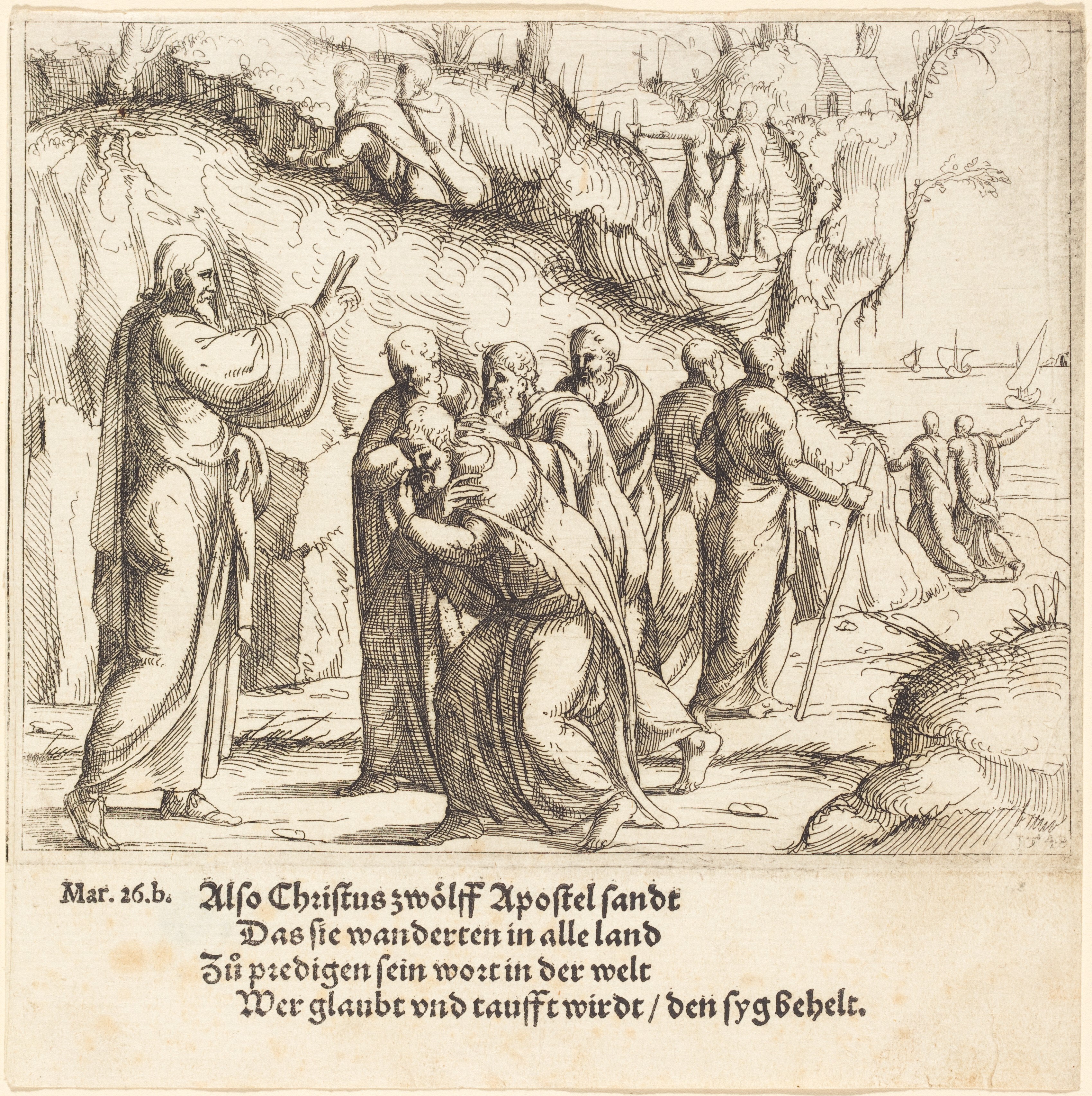 Jesus, our model, walks with us on the journey of conversion