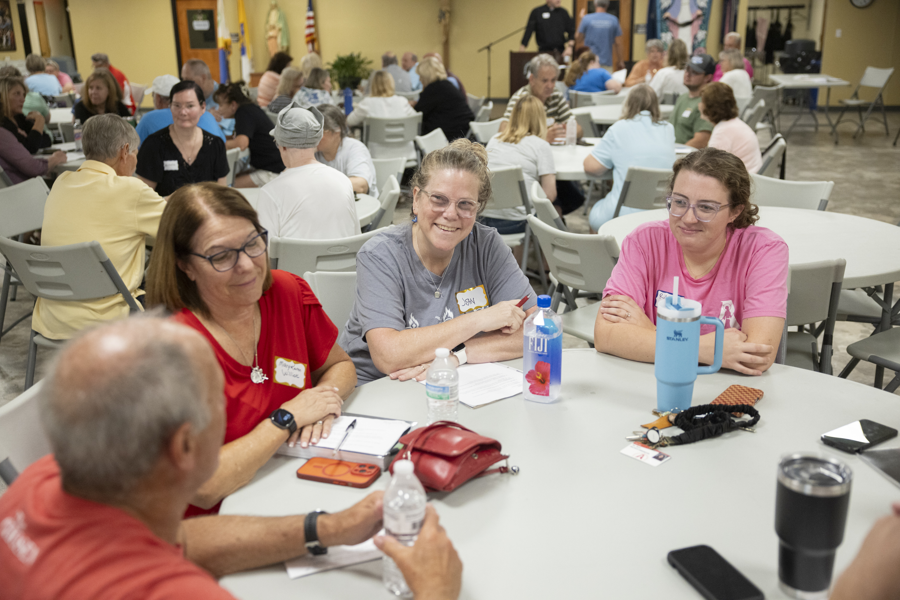 Assumption parishioners search for God — and come away evangelized
